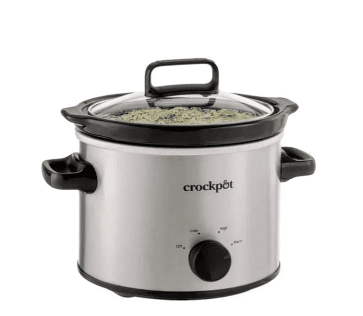 Crock-Pot 2qt Slow Cooker - Classic Stainless Steel
