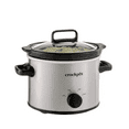 thumbnail image 3 of Crock-Pot 2qt Slow Cooker - Classic Stainless Steel, 3 of 4