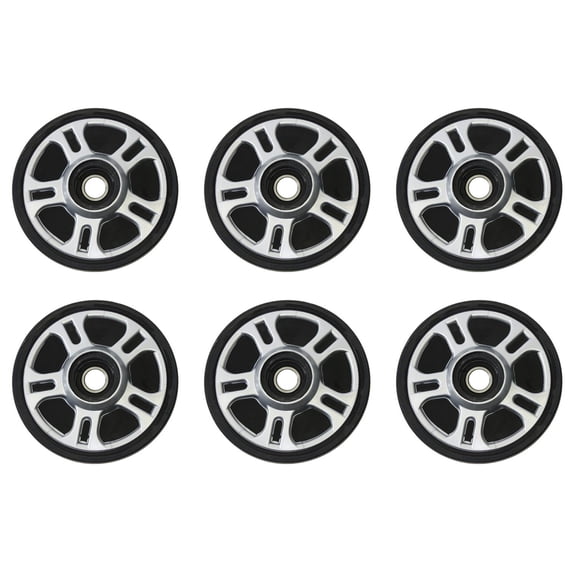 PDD Front & Mid Rail Fire Red Idler Wheels Kit for Snowmobile ARCTIC CAT 440 Sno Pro, R 2004-2006
