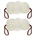 thumbnail image 3 of 2Pcs Shower Scrubbing Large Bath Balls Bath Exfoliating Brush Body Scrubber, 3 of 9