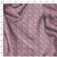 thumbnail image 4 of Soimoi Purple polyester Crepe Fabric Owl & Tree Christmas Printed Craft Fabric by the Yard 42 Inch Wide, 4 of 5