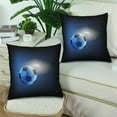 thumbnail image 2 of MKHERT Soccer Ball Throw Pillowcase Pillow Cover Cushion Couver 18x18 inch, Set of 2, 2 of 2