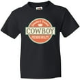 thumbnail image 3 of Inktastic Cowboy Vintage Logo Youth T-Shirt, 3 of 5