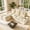 Beige(Left Facing Chaise), variant on Ovios 106.3" Modern Sectional Sofa with Chaise, No Assembly Required L-Shaped Couch, Deep Seat Cloud Sofa with Tufted Cushions for Living Room, Black(Left Facing Chaise)