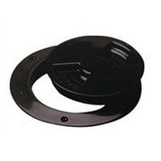 Sealect Designs Deck Plate 4 inch Quarter Turn - Black