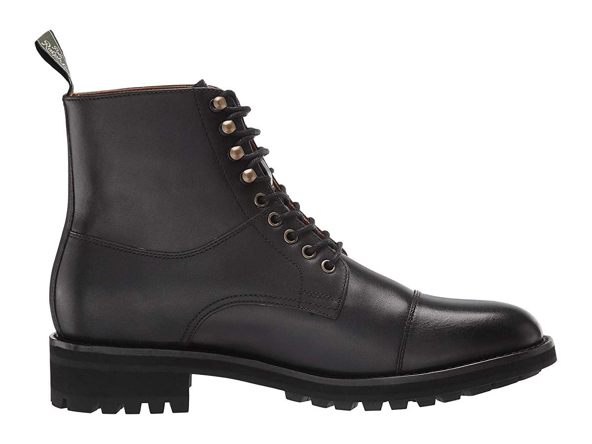 Men's Polo Ralph Lauren Bryson Cap Toe Boot, Size 7 D - Black