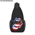 thumbnail image 1 of Puerto Rico Rican Flag Sling bag/Crossbody Backpack/Puerto Rican Shoulder Bag for Travel Hiking Cycling Camping Work, 1 of 1