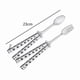 thumbnail image 2 of Spoon and Fork Set, Collapsible Stainless Steel Cutlery for Kitchen BBQ, 2 of 5