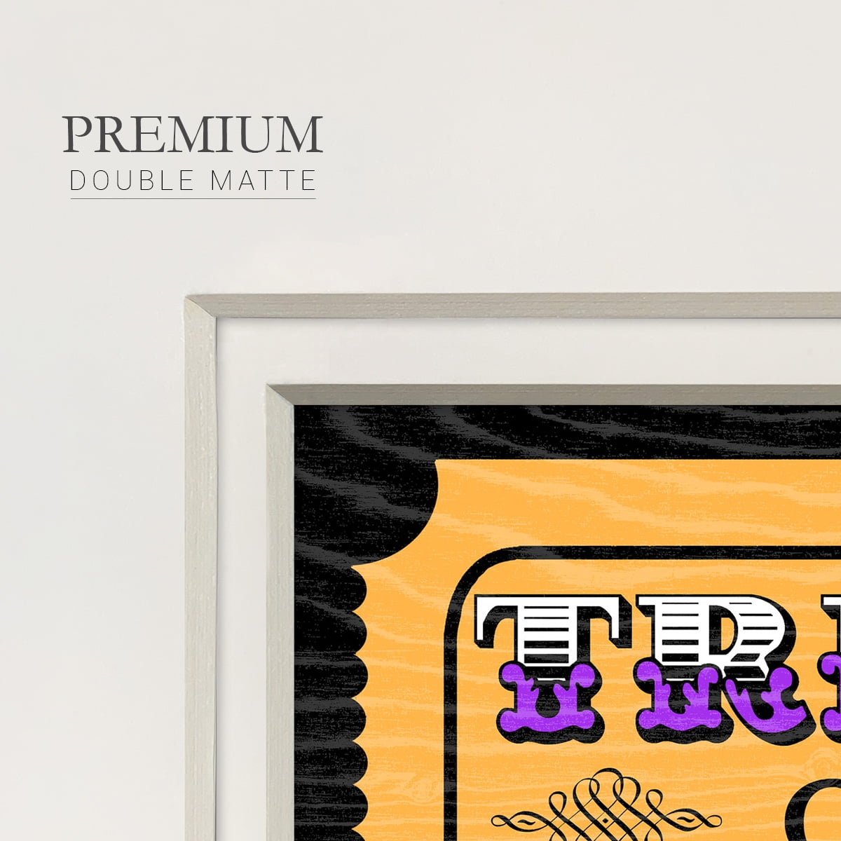 Trick or Treat TicketPremium Framed Print