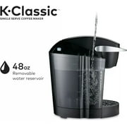 Keurig K-Classic Single Serve K-Cup Coffee Maker with 3 Brew Sizes & 48oz Removable Reservoir (Black)