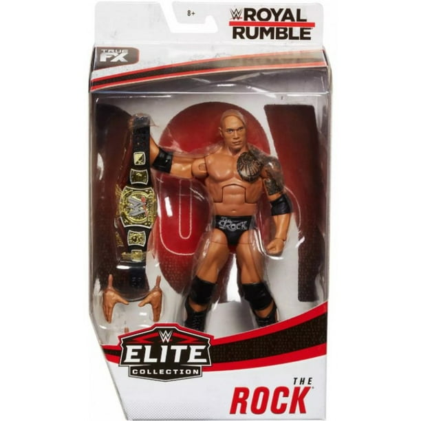 Wwe Wrestling Royal Rumble The Rock Action Figure Walmart Com