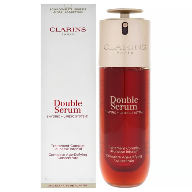 Clarins Double Serum Complete Age Control Concentrate, 3.3 oz Serum