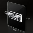 thumbnail image 3 of Plertrvy Clearance 10X7X7Cm Cabinet Partition Support Layer Support Seamless Layer Support Interlayer Board Fixed Support Punch-Free Layer Support Partition Bracket Support Weight Support(Clear@0052), 3 of 7