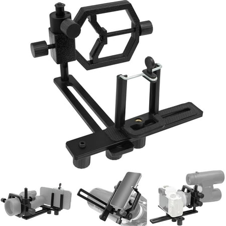 Universal Cellphone Telescope Durable Adapter Mount for Digital Camera Work with for Telescope Spotting Scope