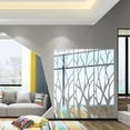 thumbnail image 3 of Adhesivo acrílico para pared Inteprter espejo autoadhesivo decorativo Plata, 3 of 6