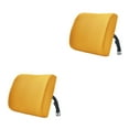 thumbnail image 2 of Transemion Relieve Back Pain Memory Cotton Lumbar Support Pillow Wide Application golden 33x32x10cm 2Set, 2 of 6