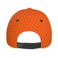 thumbnail image 6 of Balery Baseball Cap Adjustable Size for Running Workouts and Outdoor Activities All Seasons Dad Hat(Orange Scales), 6 of 9