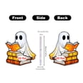 thumbnail image 6 of Halloween Ghost Decor Stained Acrylic Suncatcher 7.9 Inch Spooky Hanging Ornament for Window Home Bathroom Indoor and Outdoor Halloween Decorations 1 Pack, 6 of 6