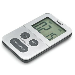 Polder 362-90 Digital In-Oven Thermometer/Timer White 