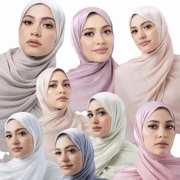 Yoyauz Women Solid Color Scarf, Long Lightweight Wraps Shawl Summer Sun-proof Beach Shawl Wrap Soft Fashion Scarf for Dresses