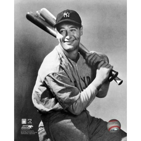 Lou Gehrig Photograph - Lou Gehrig Posed Photo Print