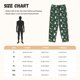 thumbnail image 3 of Balery Green Frogs Pantalones de pijama para mujer, pijamas ultraligeros, pantalones de estar por casa-Medium, 3 of 6