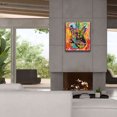 thumbnail image 4 of Epic Graffiti 'Guitar' by Dean Russo, Canvas Wall Art, 26"x30", 4 of 8
