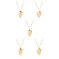 thumbnail image 1 of Jumpingount Joyería de mujer, estilo Simple, accesorio de joyería exquisita, colgante de hoja hueca, collares para niñas para decoración de Type2 NO2, 1 of 6