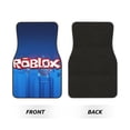 thumbnail image 2 of Qekee Roblox Print Front Car Floor Mats Four-Piece Set Front & Rear Universal Car Floor Mats for SUVs, Trucks, Sedans, 2 of 7