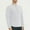 White, variant on Zylanna Men's Henley Shirts, Long Sleeve 100%Cotton Crew Neck Button Solid Color Casual Pullover for Men Black