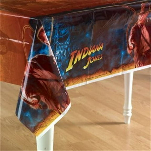 Indiana Jones 'Kingdom of the Crystal Skull' Plastic Table Cover (1ct)