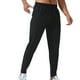 thumbnail image 2 of Pantalones deportivos largos para hombre, para senderismo, secos, atléticos, para entrenamiento, informales, deportivos, con bolsillos con cremallera, de poliéster., 2 of 6