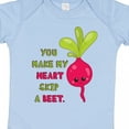 thumbnail image 4 of Inktastic You Make My Heart Skip a Beet Boys or Girls Baby Bodysuit, 4 of 5