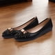 thumbnail image 3 of Zapatos cómodos con punta ostentosa zapatos planos para caminar con diamantes de imitación calzado de primavera y otoño, 3 of 9