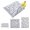 Style 6, variant on Stibadium Premium Reusable Sandwich & Snack Bags-Washable Lunch Bags - Set of 3