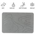 thumbnail image 4 of Bath Mat Rug, Quick Drying Bath Mats Diatomaceous Earth Bath Mat Super Absorbent Living Room Floor Mat Nonslip Bottom Easy To Clean Bathroom Rugs Simple Kitchen Doormat, 4 of 8
