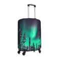 thumbnail image 6 of Salouo Northern Lights 2 Pattern Travel Dust-proof Suitcase Cover, Softside Suitcase Protector Luggage Cover Protector for 18-32inch ,Not Included Suitcase, 6 of 8