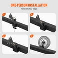 thumbnail image 3 of VEVOR Spare Tire Carrier Trailer Spare Tire Mount 160 lbs Capacity Utility Trailer Accessories 3-Bolt, 3 of 5
