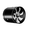 thumbnail image 1 of MYG 150 mm Extractor Fan, Smoke Extractor Duct Fan 600 m³/h Inline Pipe Fan Quiet, 1 of 9