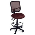thumbnail image 4 of OFM 130-DK-A01 Mesh Comfort Series Ergonomic Task Chair with Drafting Kit - Gray, 4 of 7