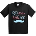 thumbnail image 3 of Inktastic Big Sister to a Little Mr Youth T-Shirt, 3 of 5