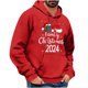 thumbnail image 2 of Fiudx Sudadera Japonesa con Capucha para Hombre, Estampado Navideño, Ropa Deportiva Ligera para Gimnasio, Transpirable, Ideal para Ciclismo, Running y Baloncesto, Ideal para Entusiastas Del Fitness., 2 of 4