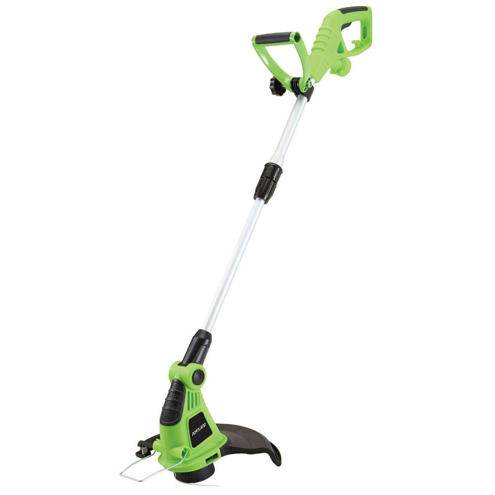 Portland Electric Dual String Trimmer Cutter Head 13 in. Comfort Grip