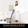 thumbnail image 2 of Shark IZ363HT Anti-Allergen Pet Power Cordless Lightweight Stick Vacuum with Self-Cleaning Brushroll PowerFins, Removable Handheld, Crevice, Dusting Brush, Pet Multi Tool, Flex, 50 min runtime, Blue, 2 of 5