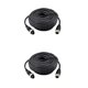 thumbnail image 1 of Cable de Extensión de 2 Piezas para Cámara de Estacionamiento Trasera de Automóvil -dix0cm / 32 Pies Y 20 Metros / 65 P, 1 of 9