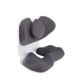 thumbnail image 1 of Cojín De Asiento Y Soporte Lumbar, Cojín Plegable Para Silla De Respaldo, Cojín Para Silla De Escritorio Con Soporte Lumbar En Forma De Pétalo De Flor, Para Oficina En Casa, 1 of 7