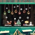 thumbnail image 6 of HCTSHG Christmas Window Clings, Snowflake Santa Reindeer Decals for Glass, Xmas Holiday Window Stickers for Home Party Decoration and Seasonal Decor, 6 of 7