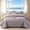 Gray, variant on Lightweight Embossed Quilt Set with Pillowcases, Ultra‑Soft Textured Quilt