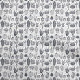 thumbnail image 1 of oneOone Polyester Spandex White Fabric Cactus Dress Material Fabric Print Fabric By The Yard 56 Inch Wide, 1 of 5