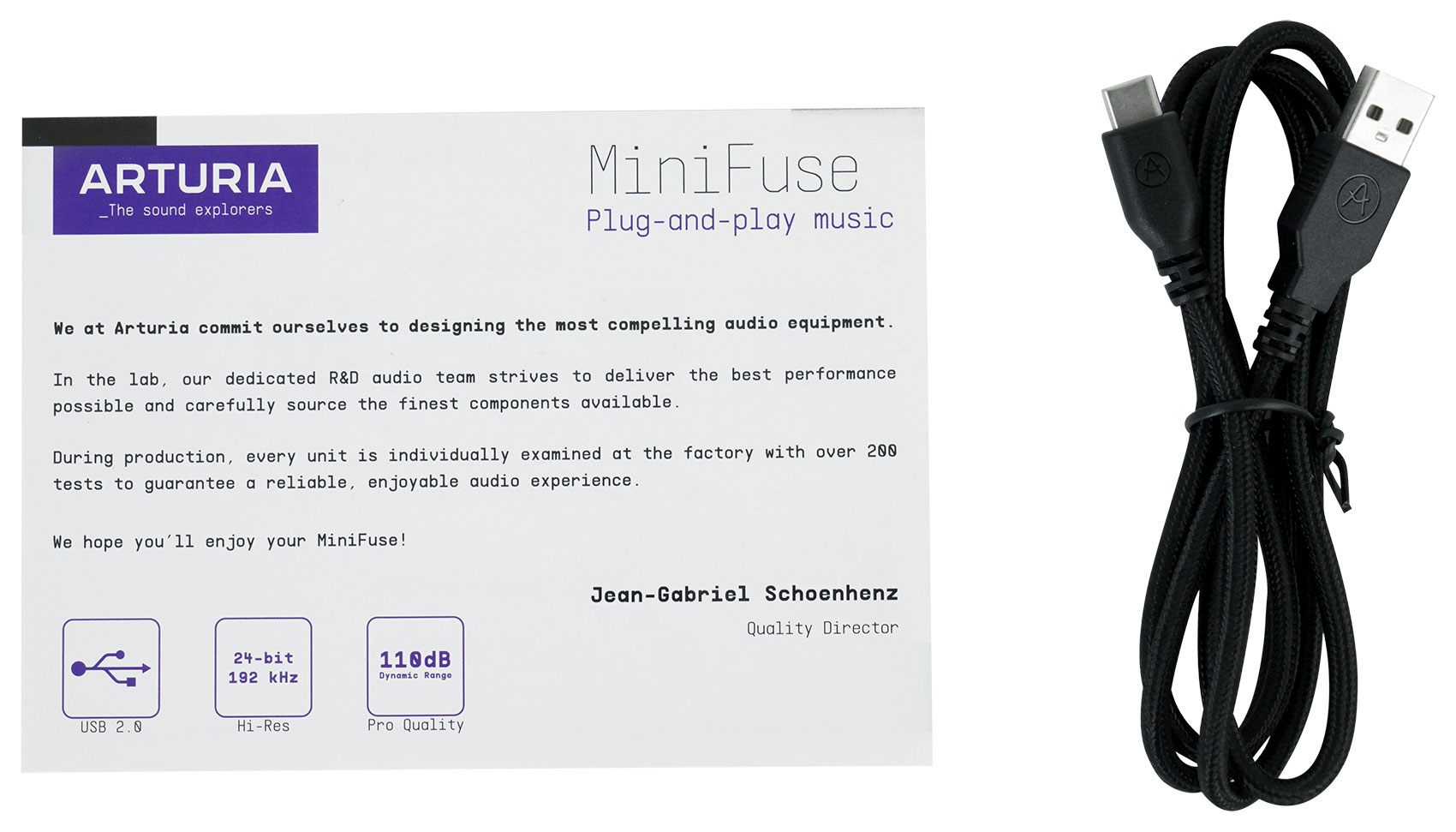 Arturia Minifuse 2-Person Podcast Podcasting Bundle w/ Microphone+Headphones